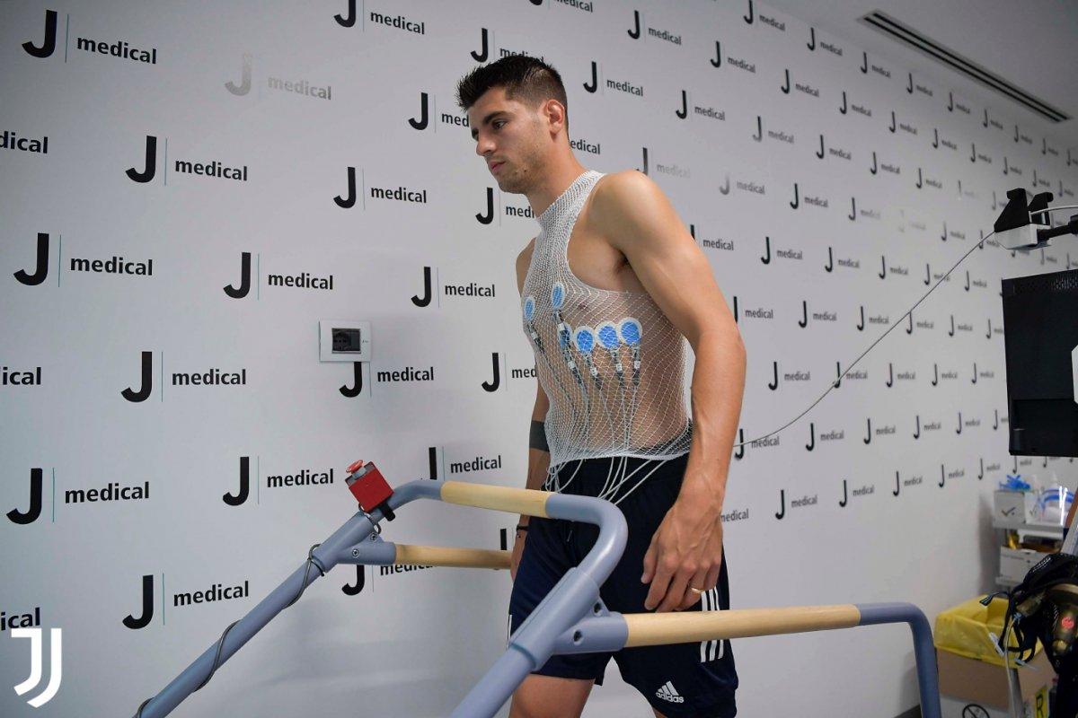 Alvaro Morata yeniden Juventus'ta