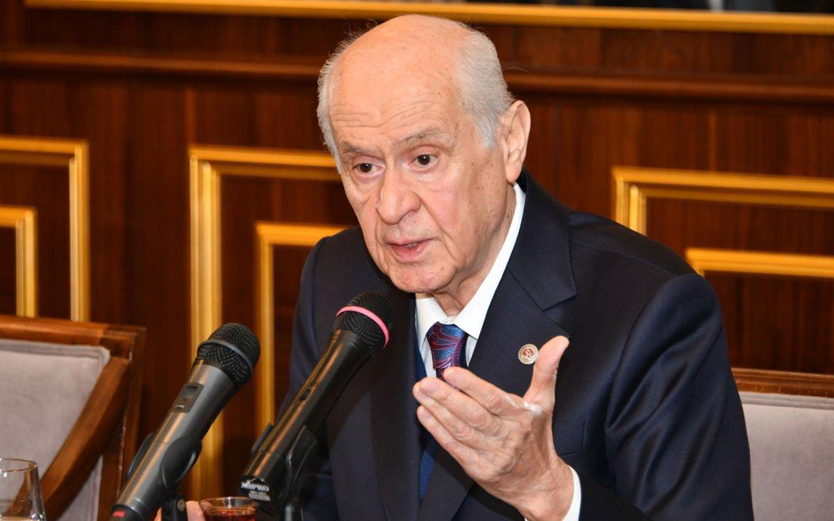 Devlet Bahçeli: TTB'ye yönelik eleştirilerime Kılıçdaroğlu'nun cevap vermesi doğaldır