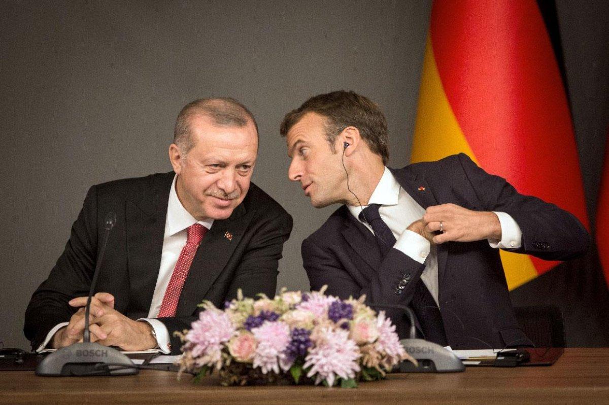 Cumhurbaşkanı Erdoğan, Macron'la görüşecek