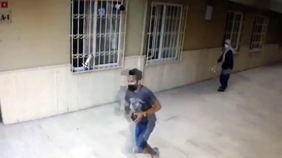 İstanbul'da yaşlı kadının elinden cüzdanını böyle çaldı