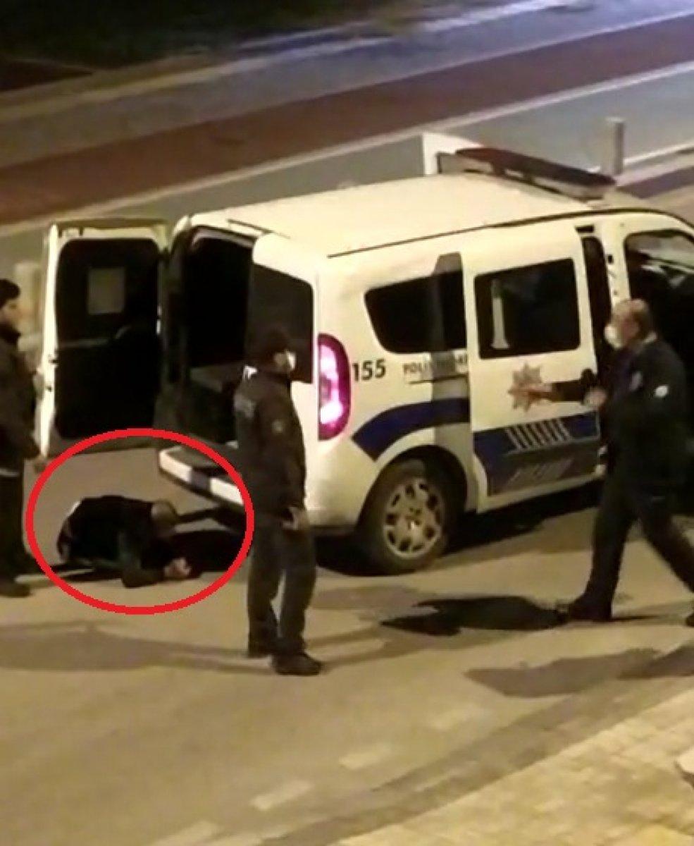 Bursa'da polisten kaçan sürücü biber gazı ile etkisiz hale getirildi