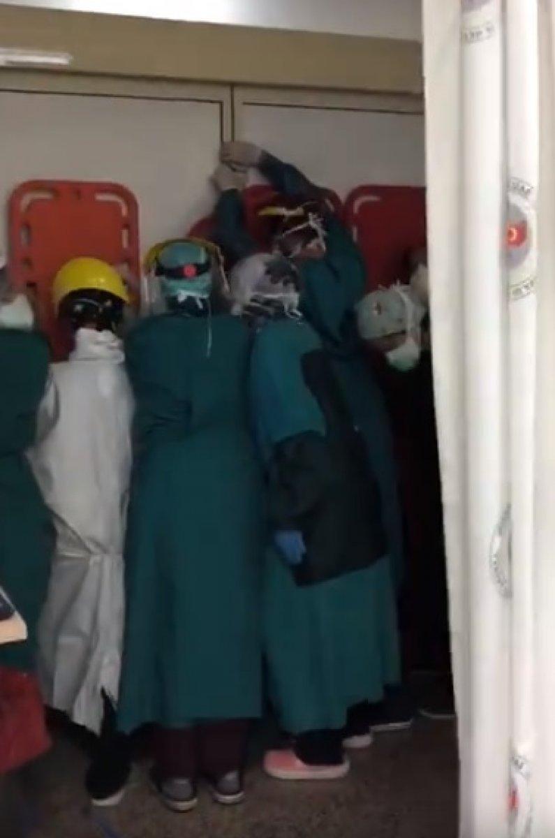 Sağlık çalışanlarına saldırı girişimi soruşturmasında tutuklama talebi