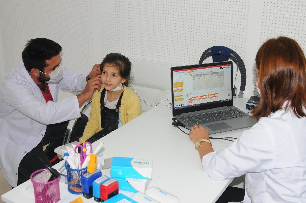 İlk kez duyan Suriyeli Fatma'nın sevinci