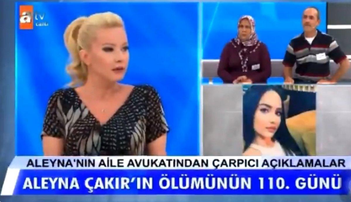 Müge Anlı, Aleyna Çakır dosyasını kapatmadı