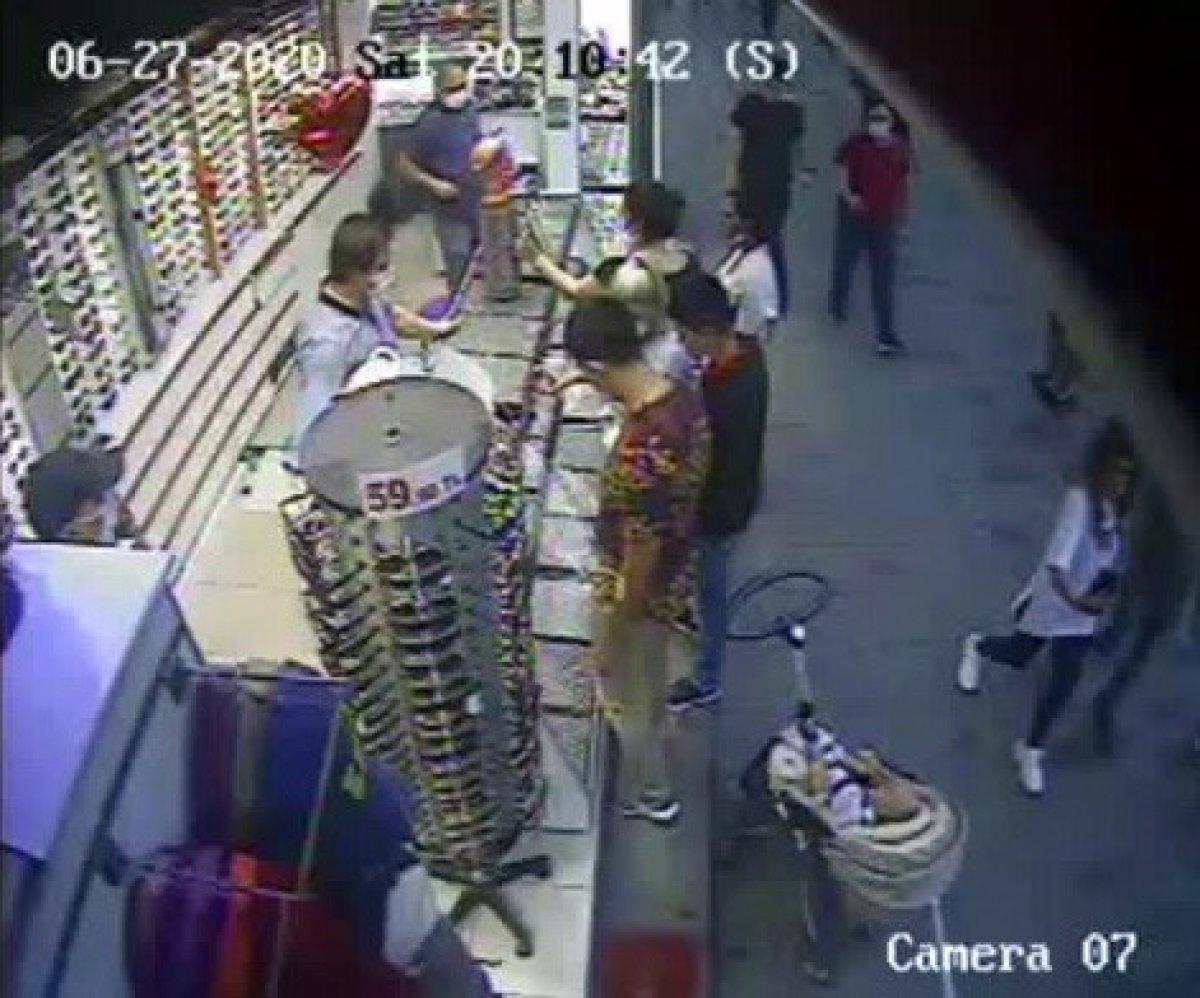 Beyoğlu'nda 'sevgili hırsızlar' bebek arabasındaki çantayı çaldı