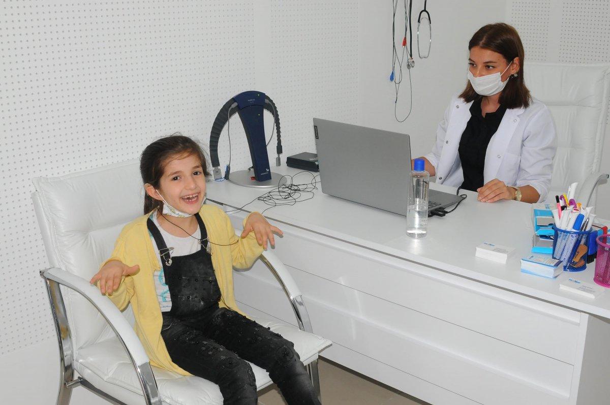 İlk kez duyan Suriyeli Fatma'nın sevinci