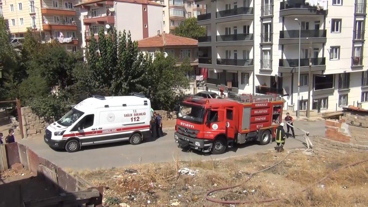 Kırıkkale'de yaşlı adamın 80 bin lirasını çalıp, evi ateşe verdiler