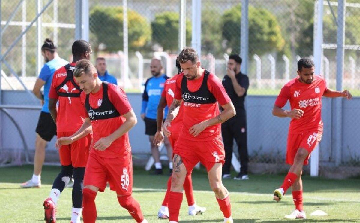 Sivasspor, Ankaragücü maçı hazırlıklarını sürdürdü