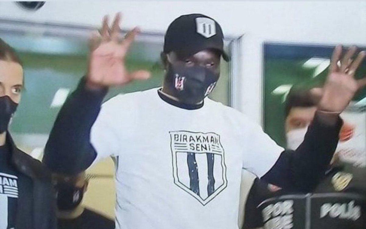 Vincent Aboubakar, Beşiktaş için İstanbul'a geldi
