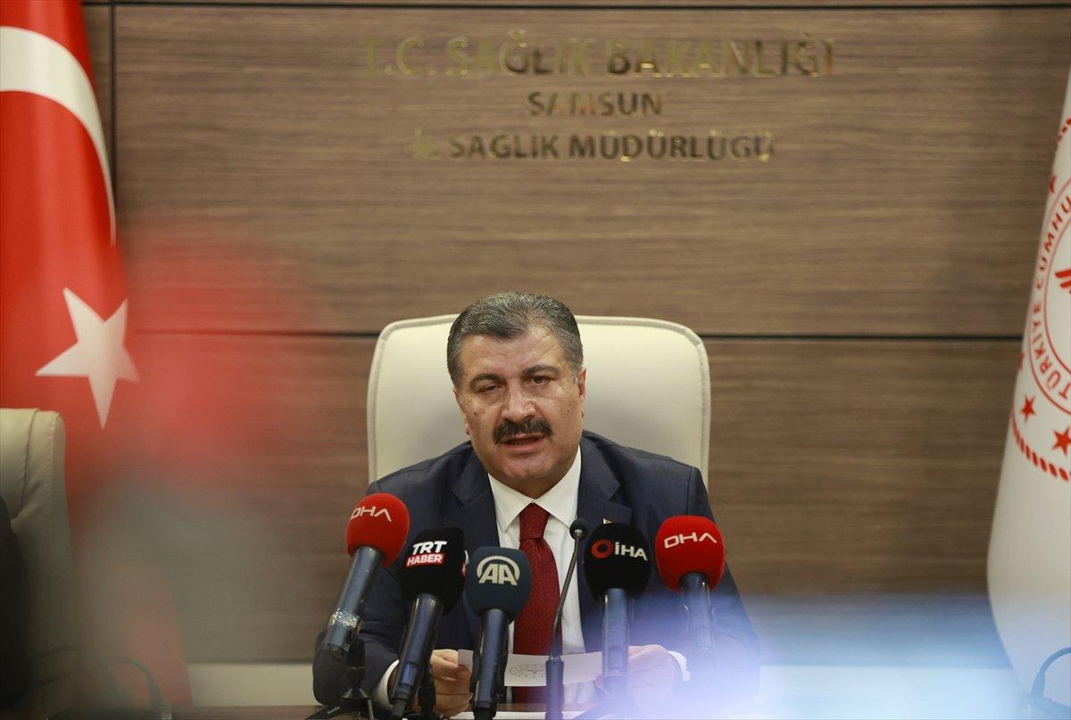 Sağlık Bakanı Fahrettin Koca'dan koronavirüs açıklaması