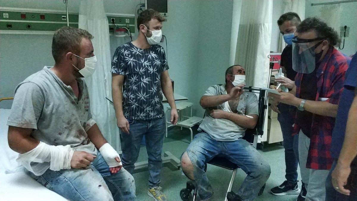 Samsun'da mezarcılar birbirine girdi: 6 yaralı