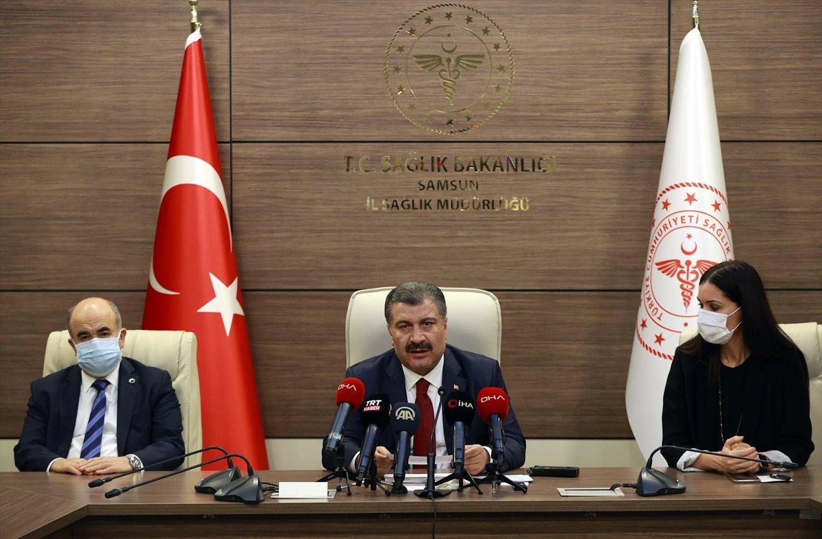 Sağlık Bakanı Fahrettin Koca'dan koronavirüs açıklaması