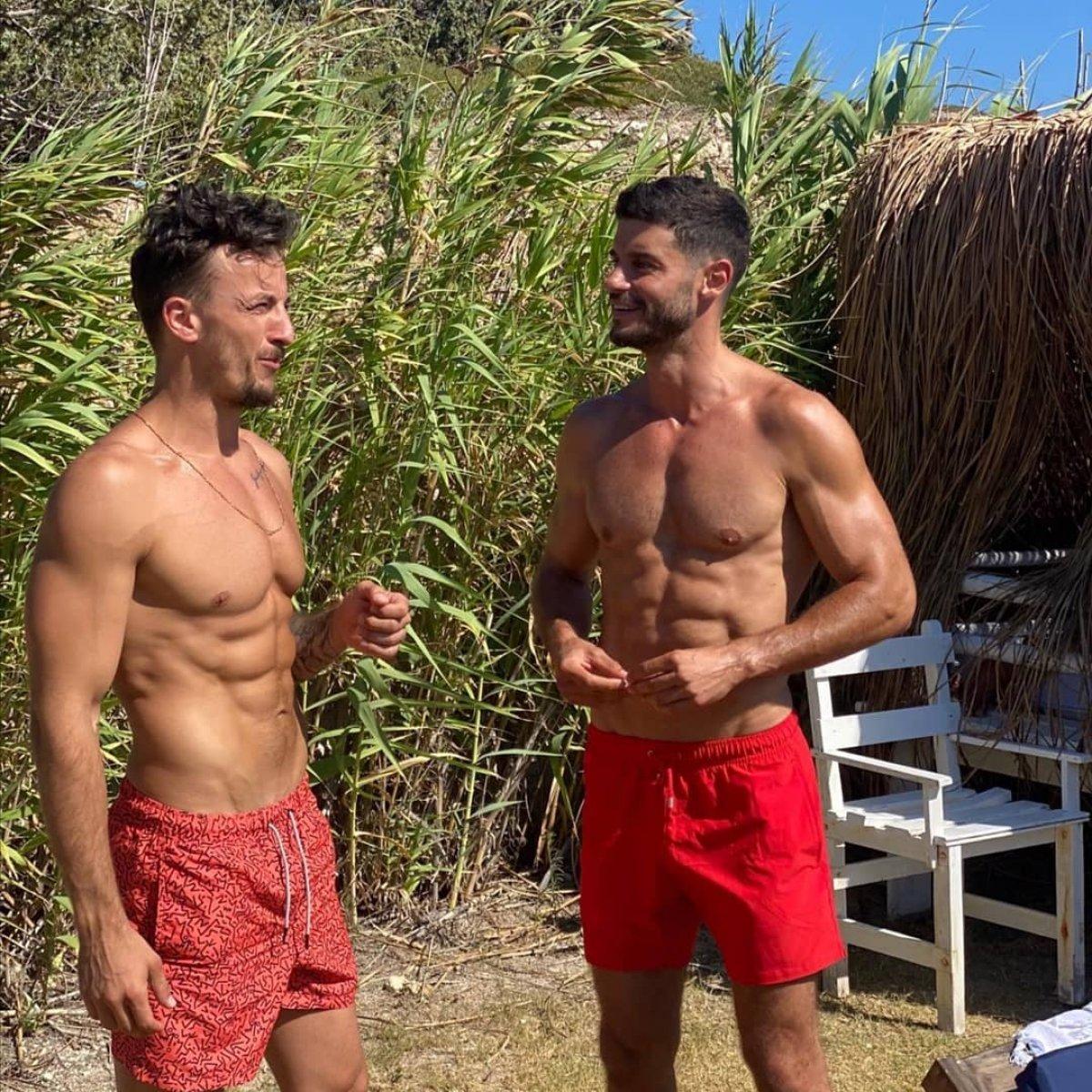 Berk Oktay, 2 yılda kas yaptı