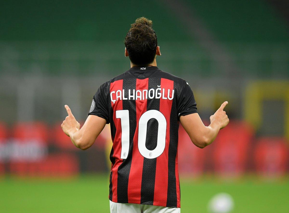 Hakan Çalhanoğlu'ndan 2 gol 1 asist