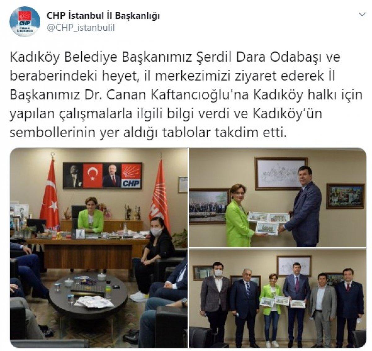 CHP İstanbul İl Başkanlığı Atatürk fotoğraflı paylaşımı sildi