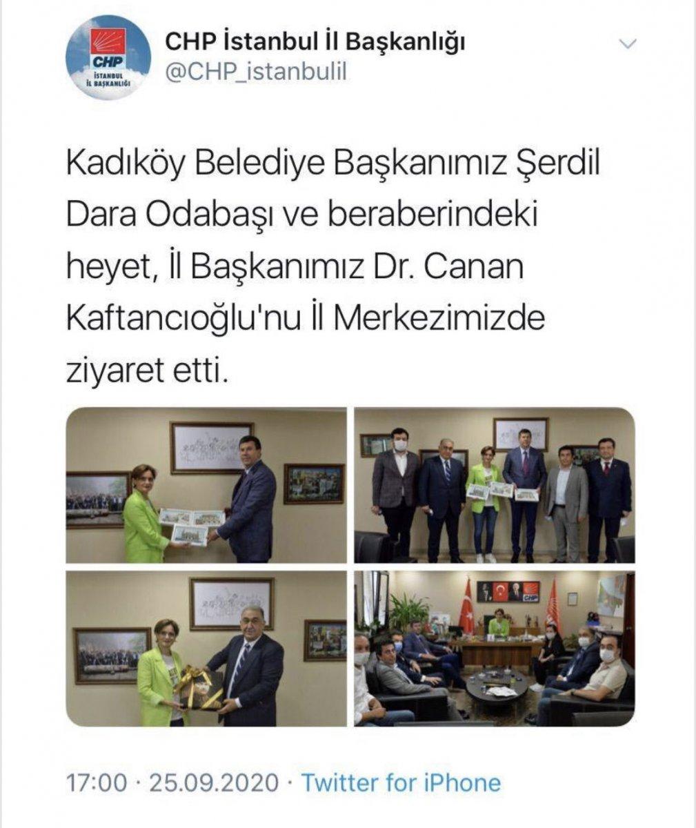 CHP İstanbul İl Başkanlığı Atatürk fotoğraflı paylaşımı sildi