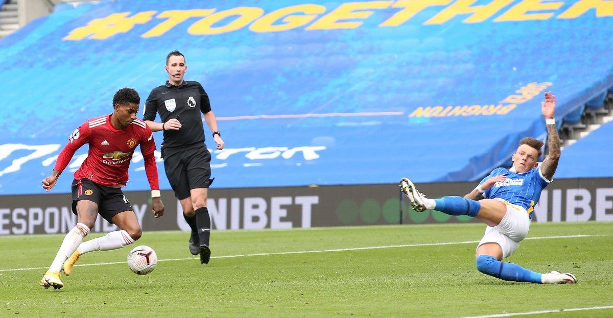 Manchester United, Brighton'u temdit penaltısıyla yendi