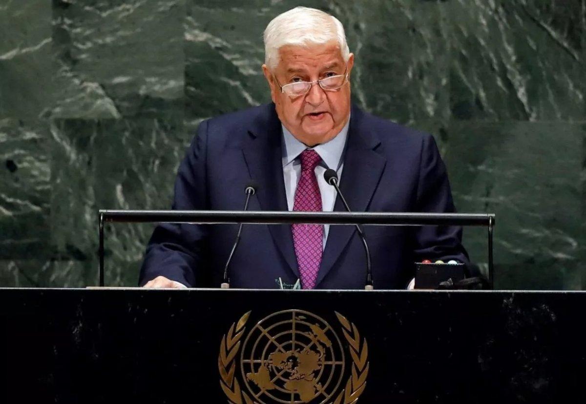 Suriye Dışişleri Bakanı'ndan Türkiye'ye rezil suçlama