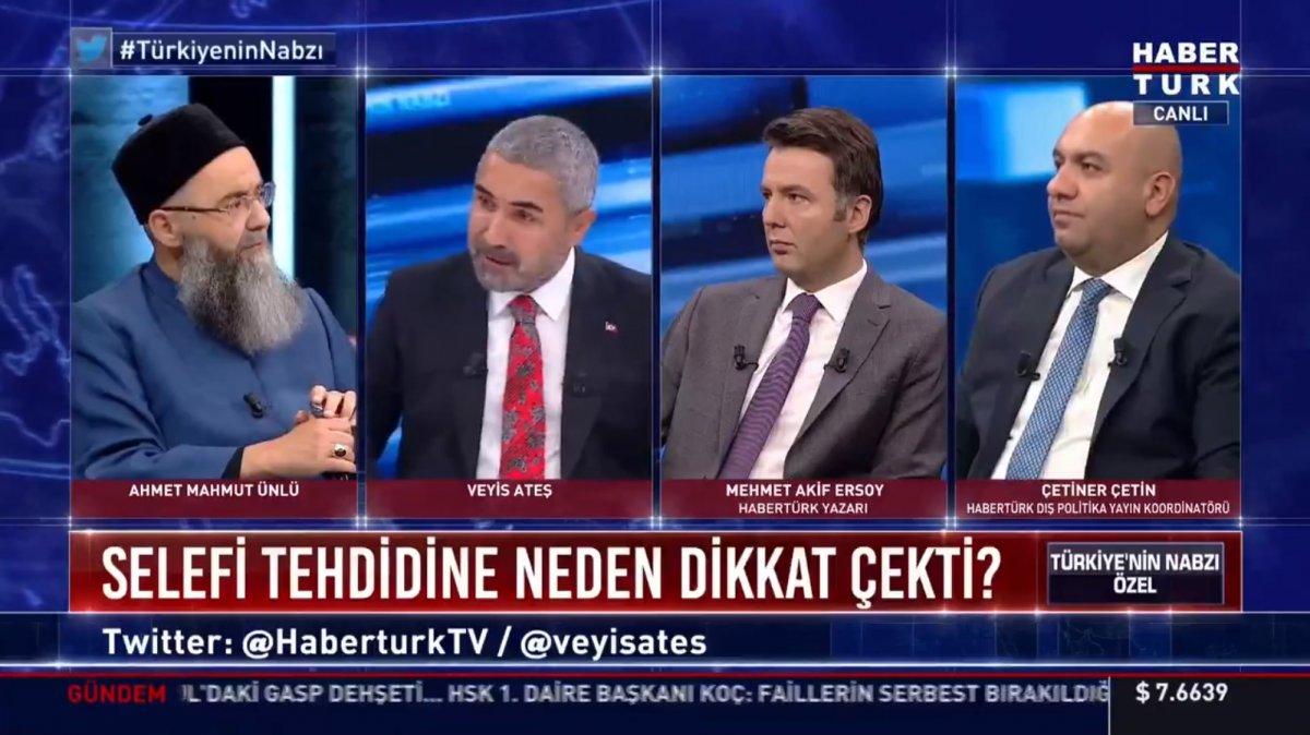 Ahmet Mahmut Ünlü canlı yayında selefileri anlattı