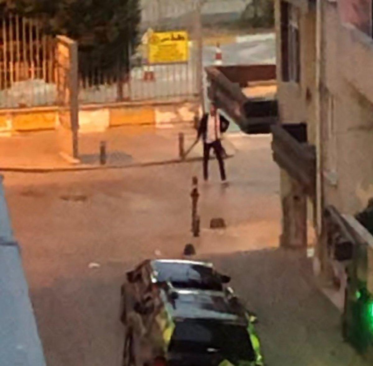 Küçükçekmece’de pompalıyla metruk bina önüne gelen ağabeyin uyuşturucu isyanı