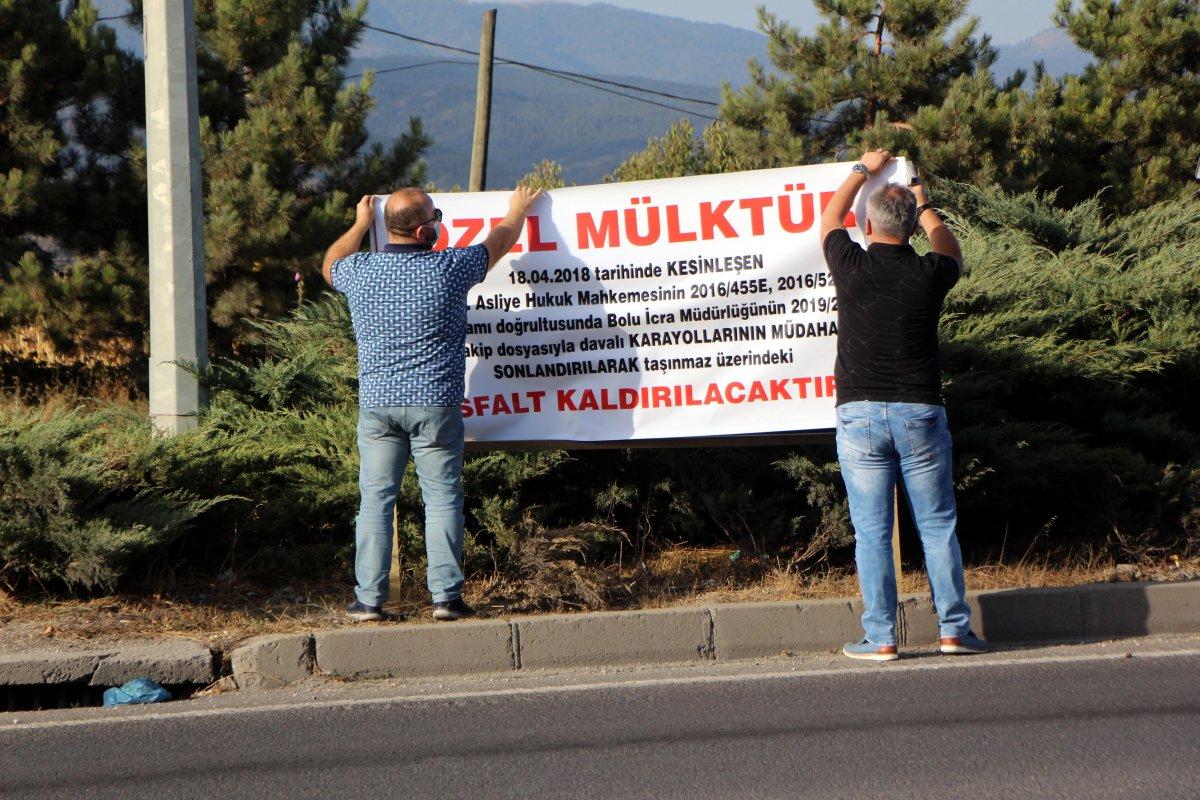 D-100 karayolu Ankara yönü kapanmakla karşı karşıya