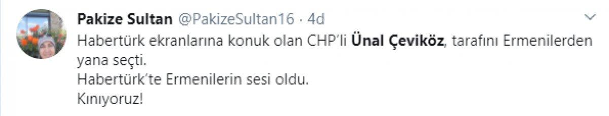 CHP Genel Başkan Yardımcısı Ünal Çeviköz'den Azerbaycan provakasyonu