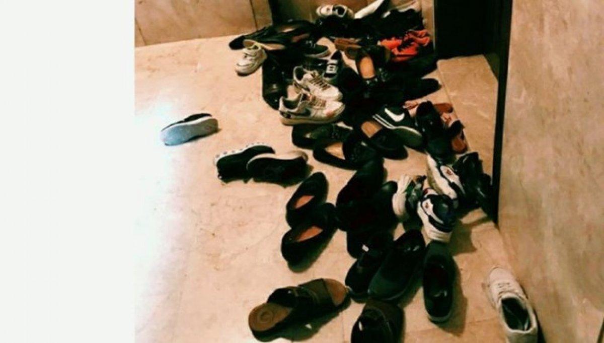 Ankara'da bir karantina evinde kahvaltı verildi