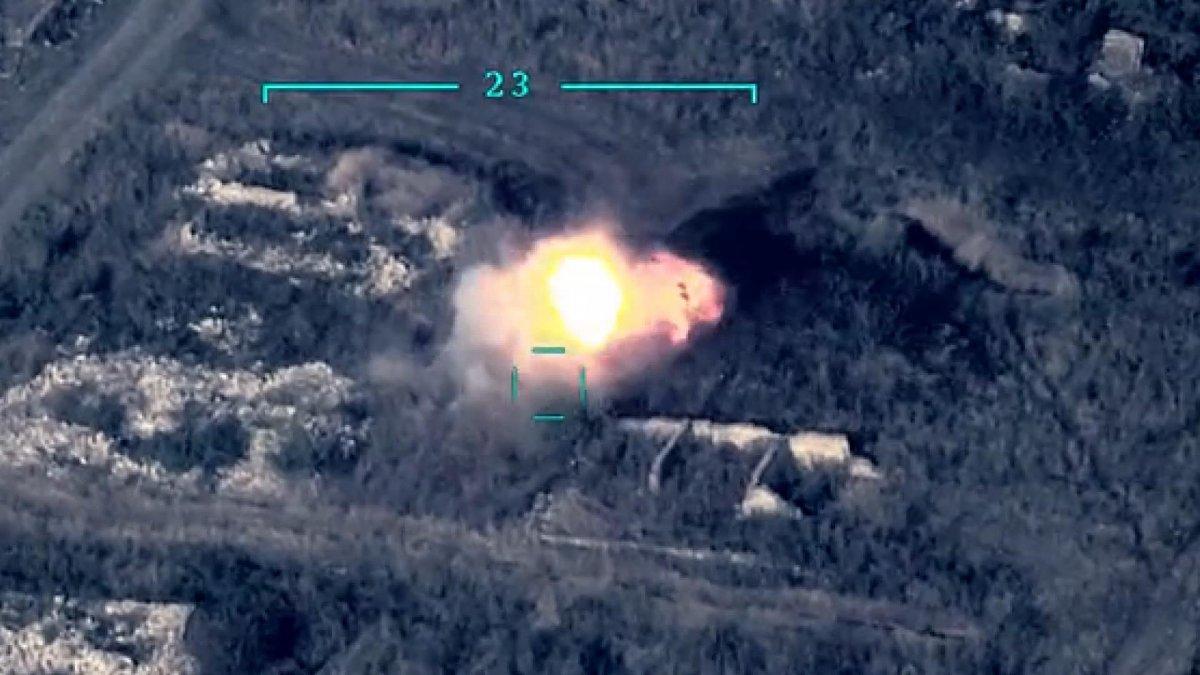 Azerbaycan ordusu Ermeni hedeflerini böyle vurdu