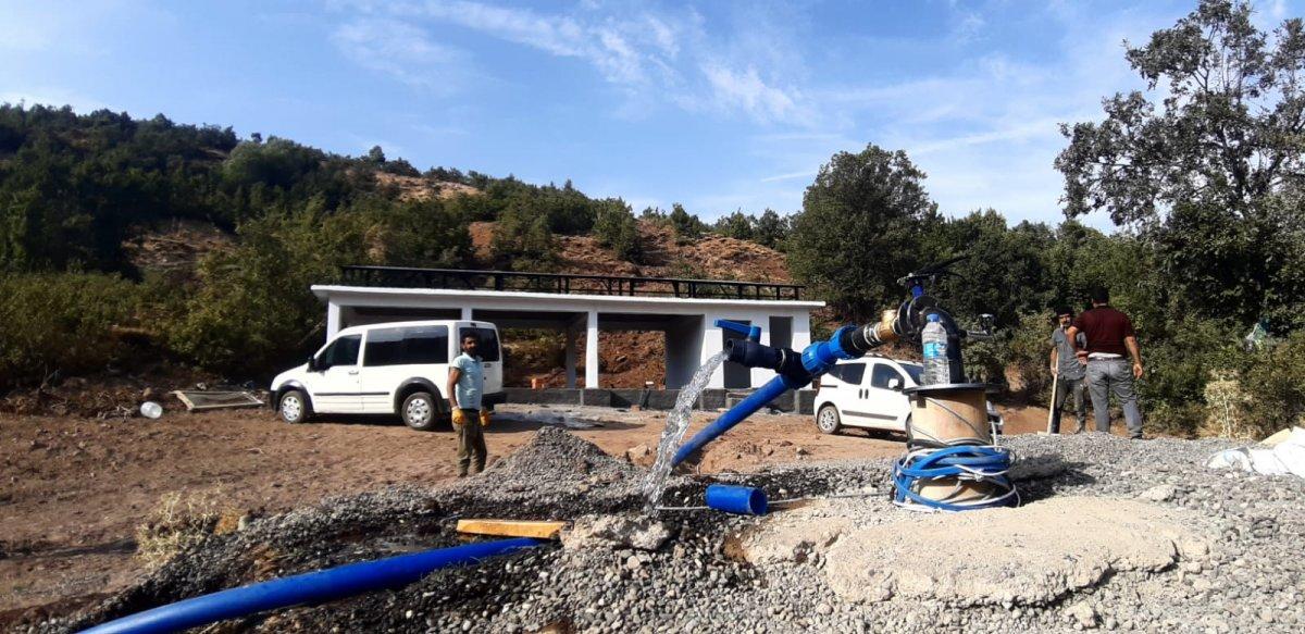 Bingöl'de 3 köye güneş enerji sistemli sondaj çalışması yapıldı