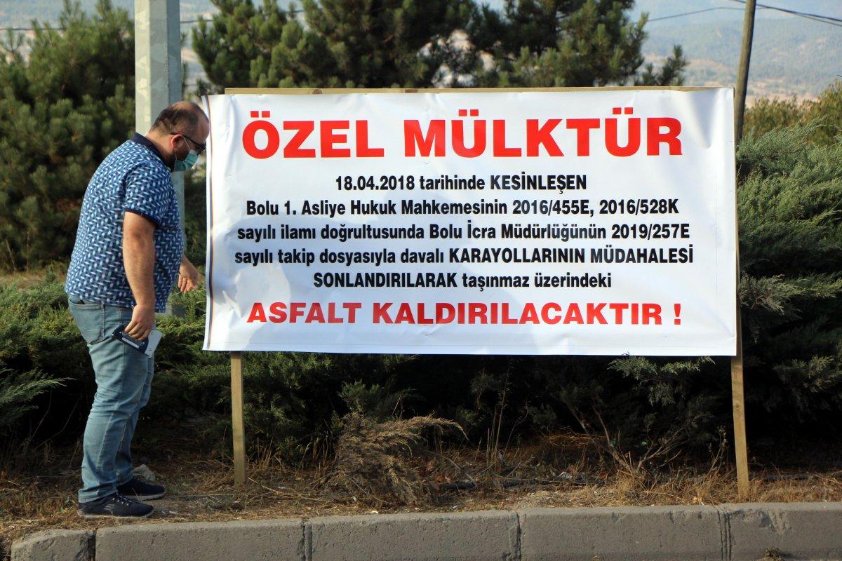 D-100 karayolu Ankara yönü kapanmakla karşı karşıya