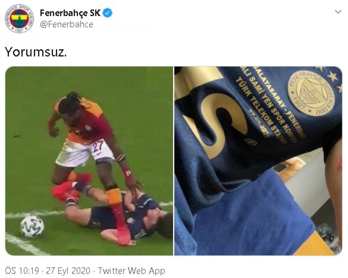 Fenerbahçe'den hakeme Luyindama tepkisi