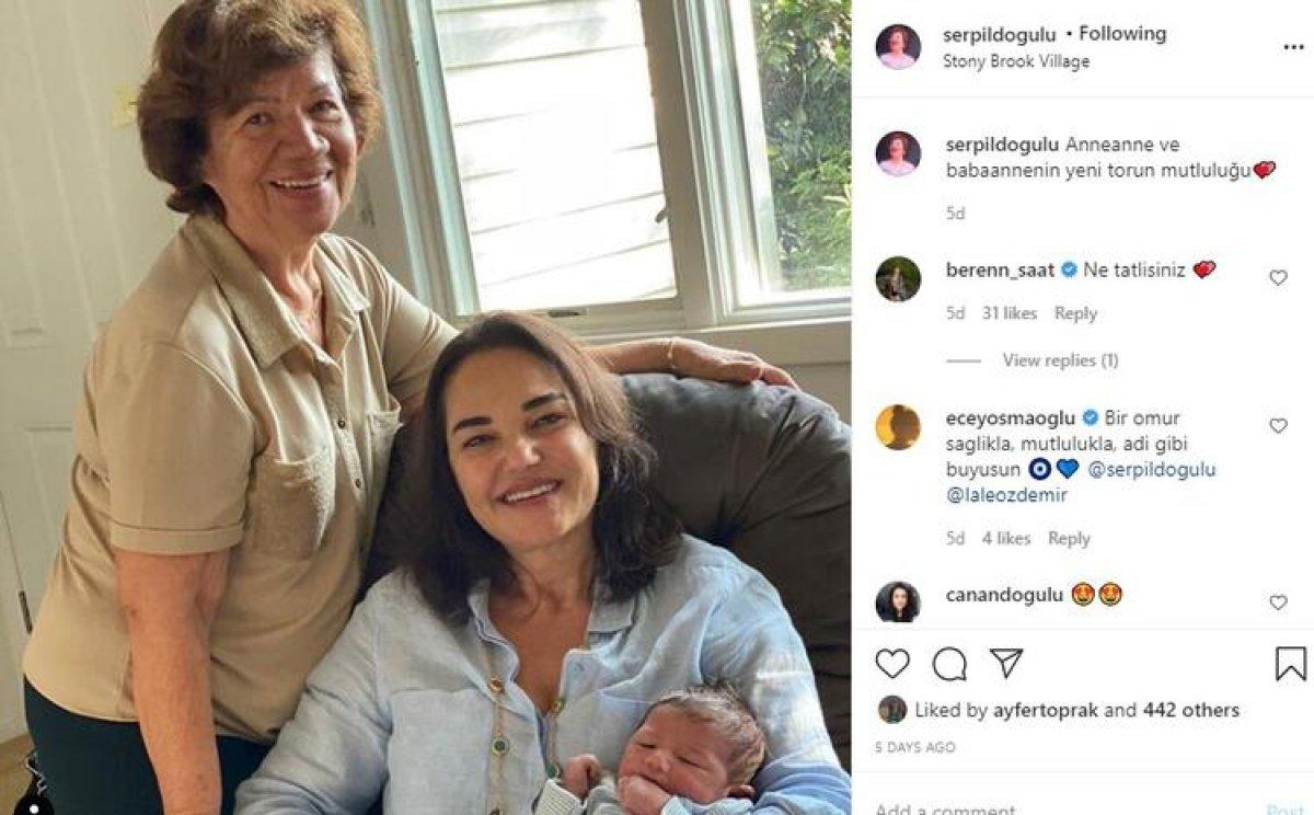 Kenan Doğulu'nun annesi beşinci torununa kavuştu