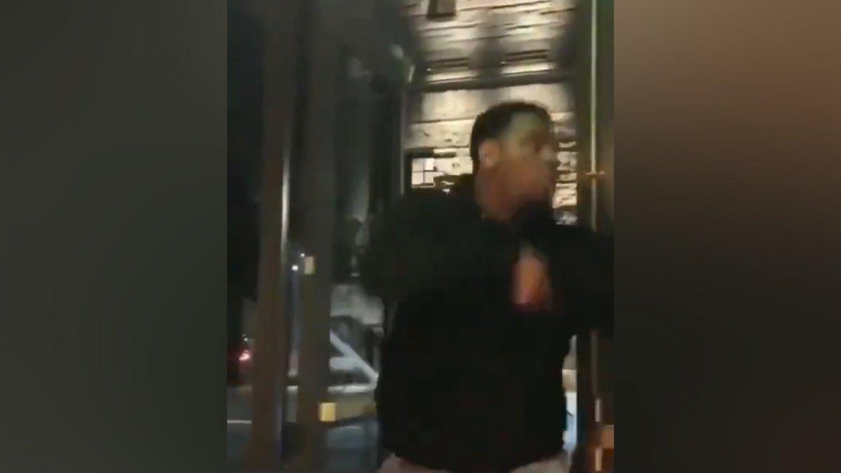 Nusret'e twerk yaparken sevgilisine yakalandı