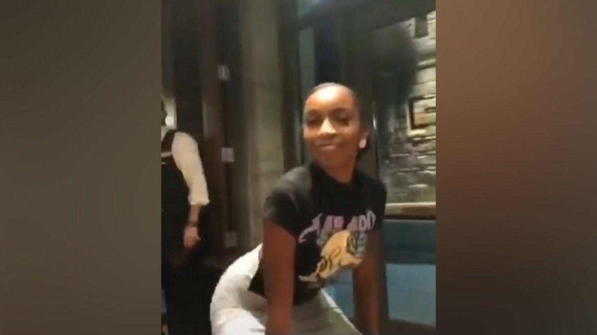 Nusret'e twerk yaparken sevgilisine yakalandı