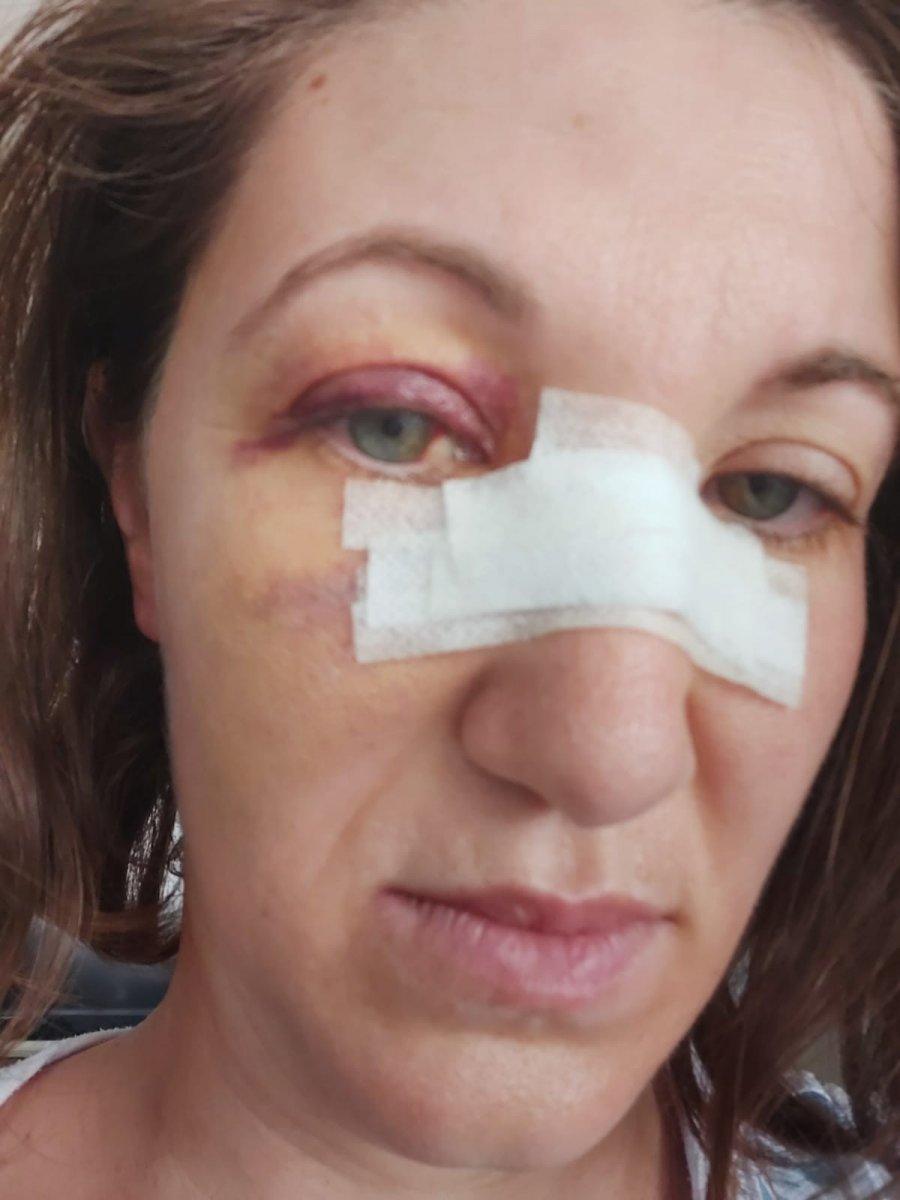 Adana’da gelinliği kirletip, kadın çalışanı darbettiler