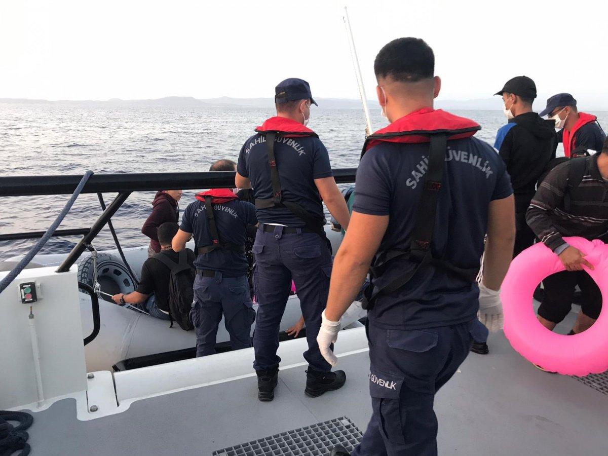 Marmaris’te 87 kaçak göçmen kurtarıldı