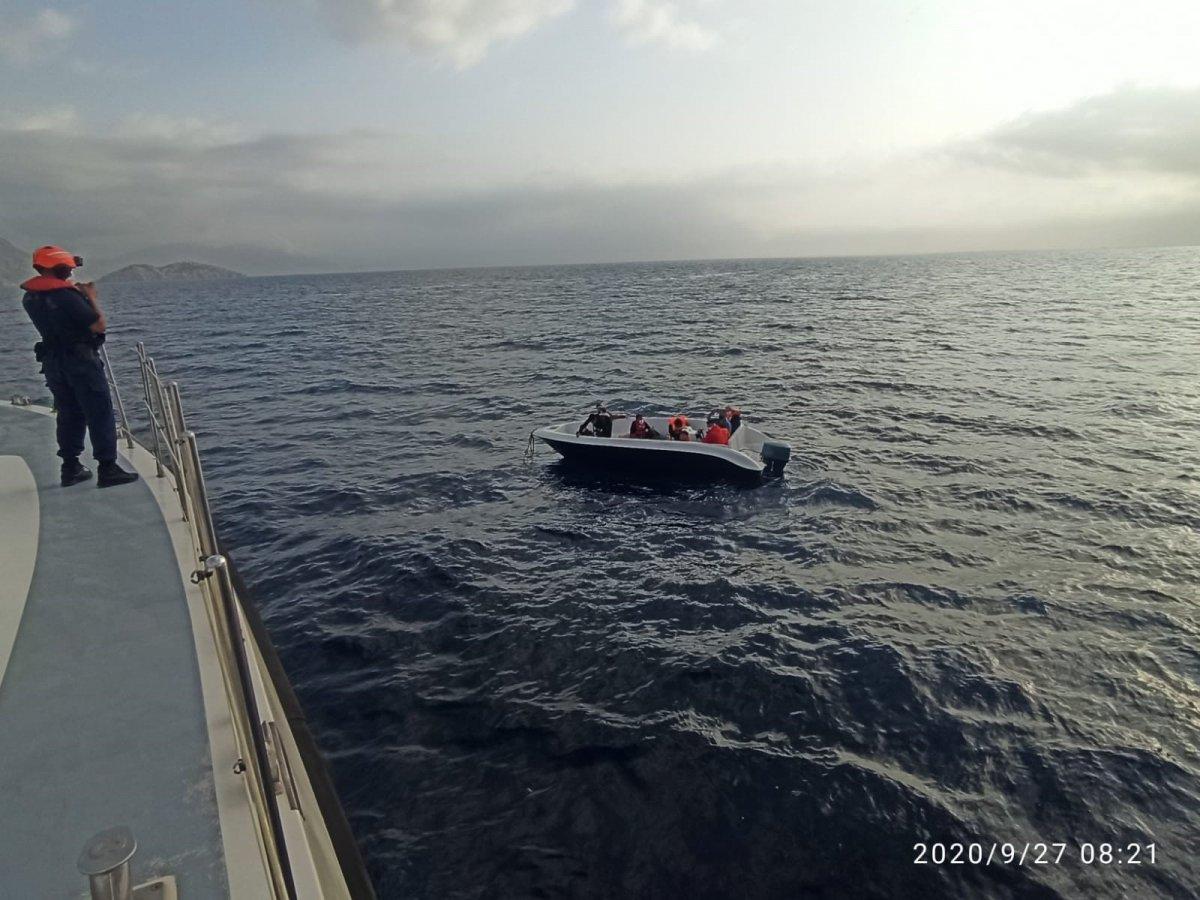 Marmaris’te 87 kaçak göçmen kurtarıldı