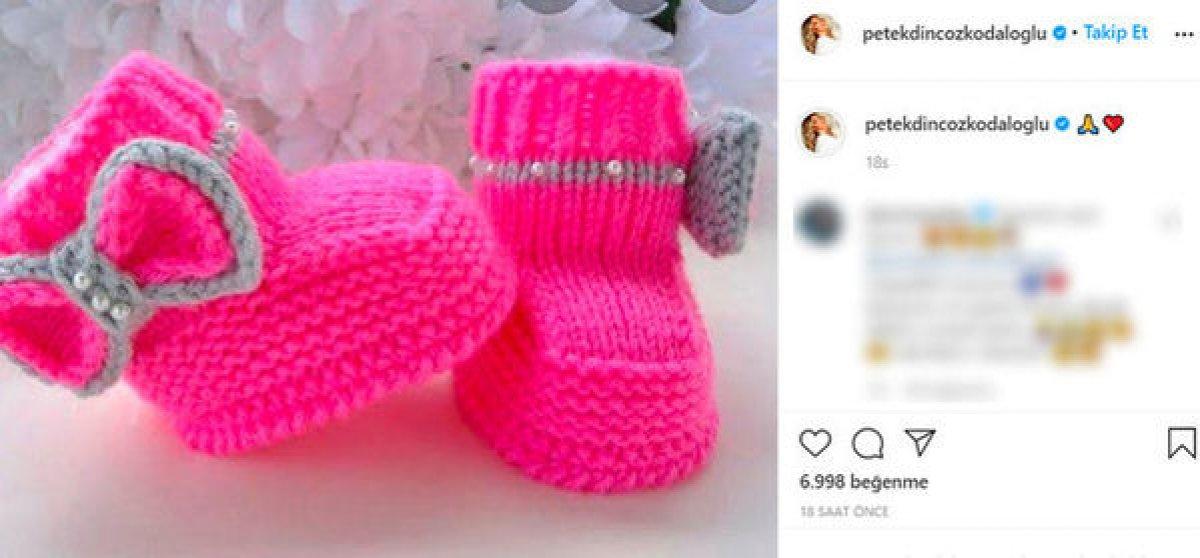 Petek Dinçöz düşük yaptı