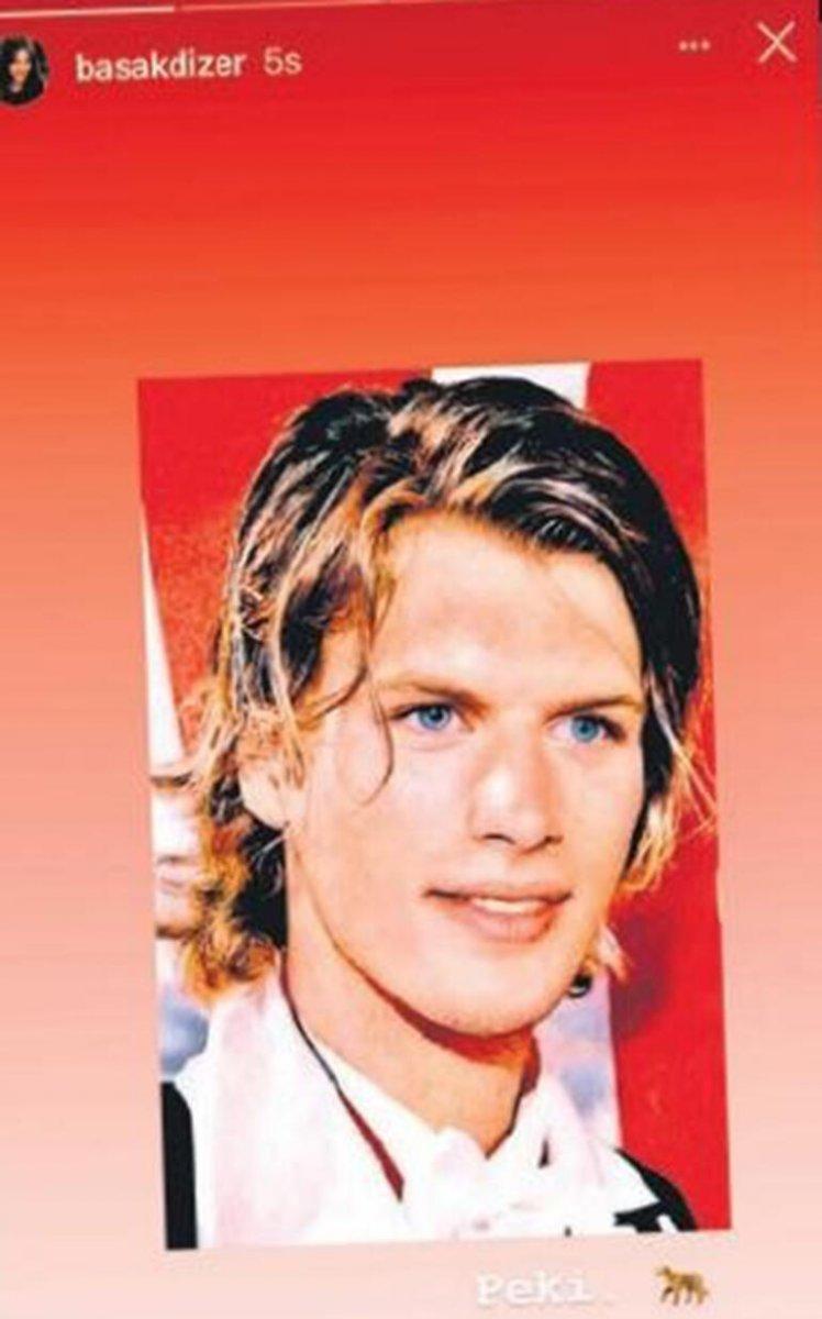 Başak Dizer, Kıvanç Tatlıtuğ'un eski fotoğrafını paylaştı