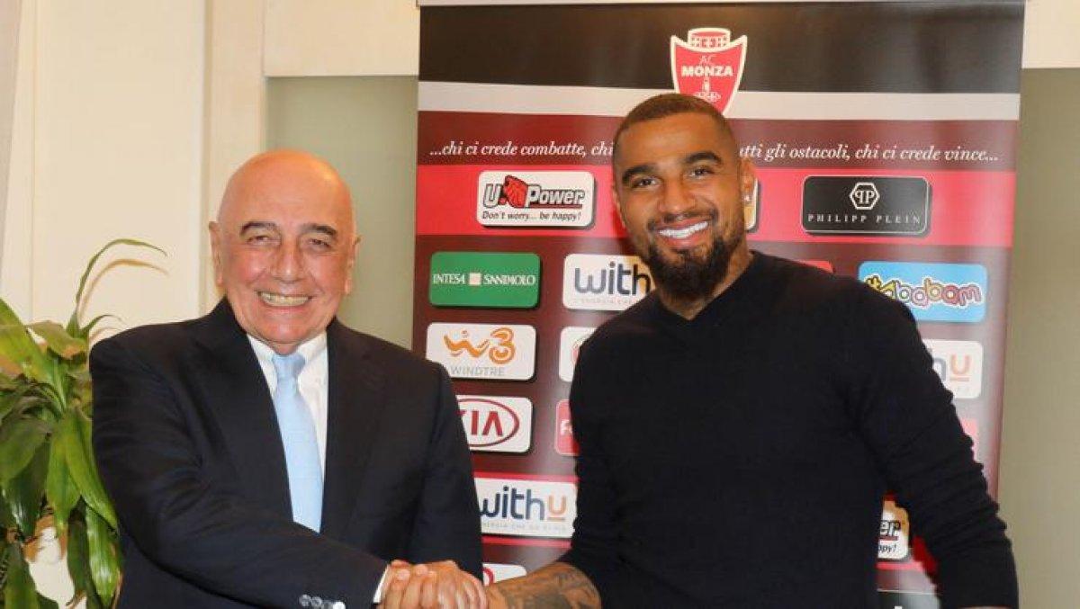 Kevin Prince-Boateng ikinci lig takımı AC Monza'ya transfer oldu