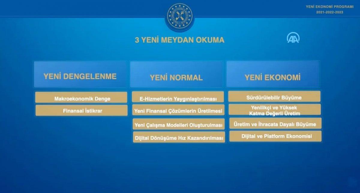 Berat Albayrak, Yeni Ekomomi Programı hazırladı