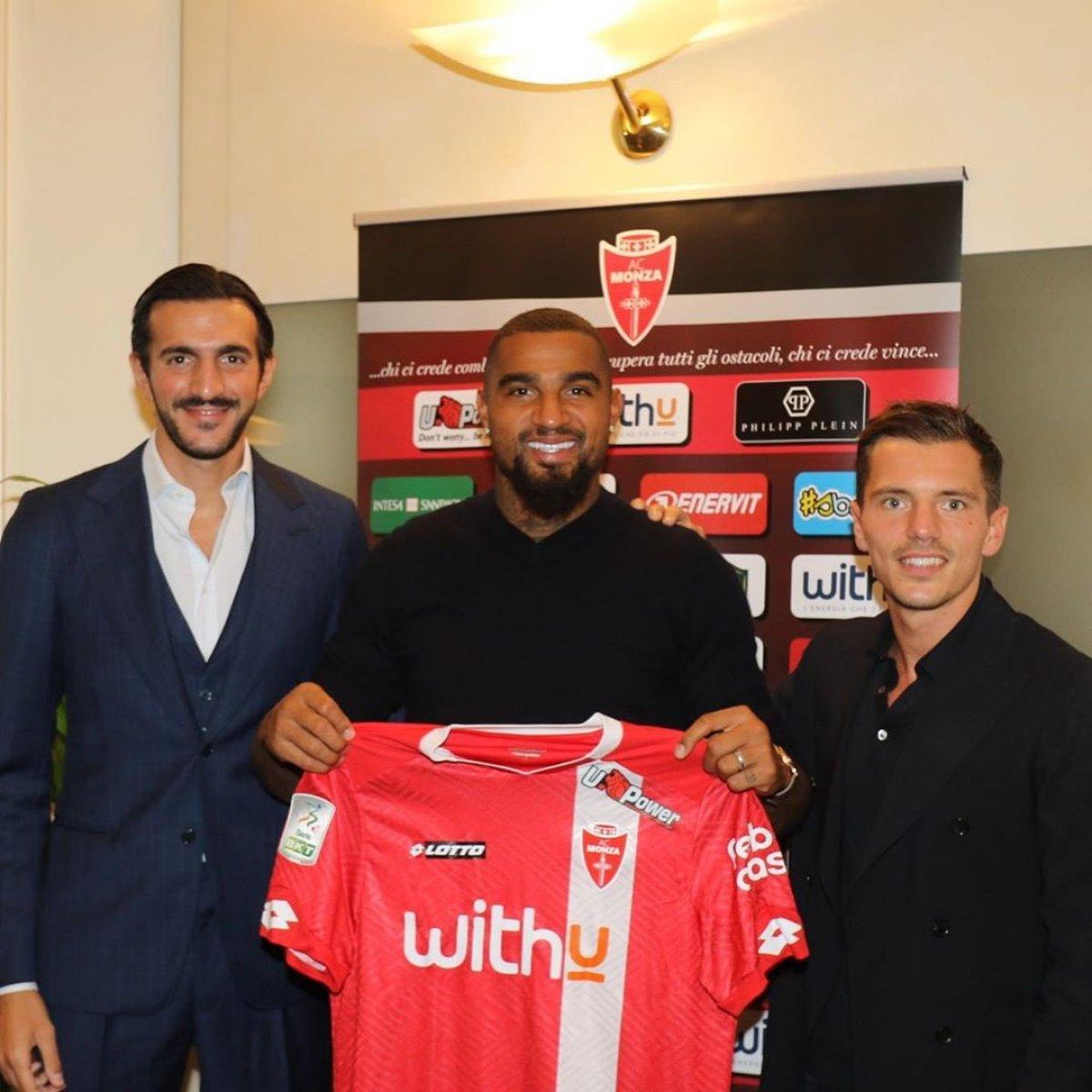 Kevin Prince-Boateng ikinci lig takımı AC Monza'ya transfer oldu