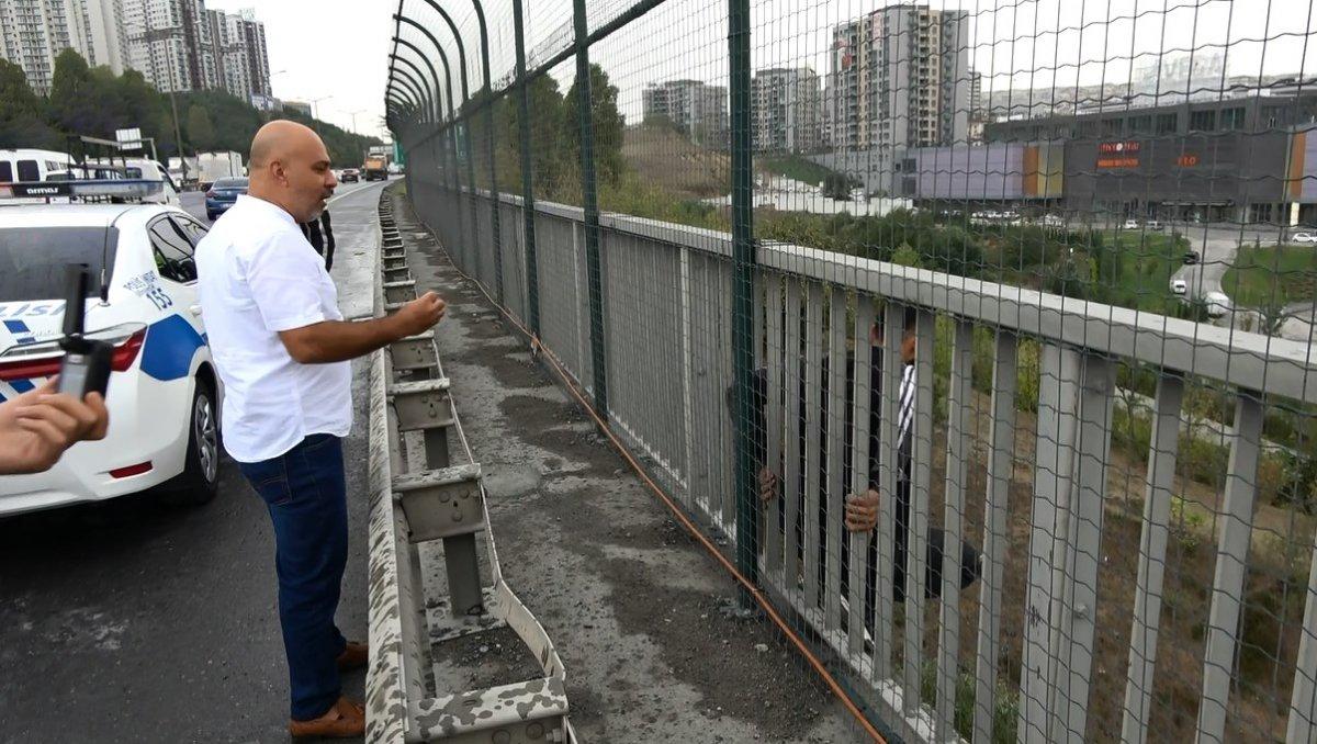 Sultangazi'de intihar girişimini görüntülemek için yarıştılar