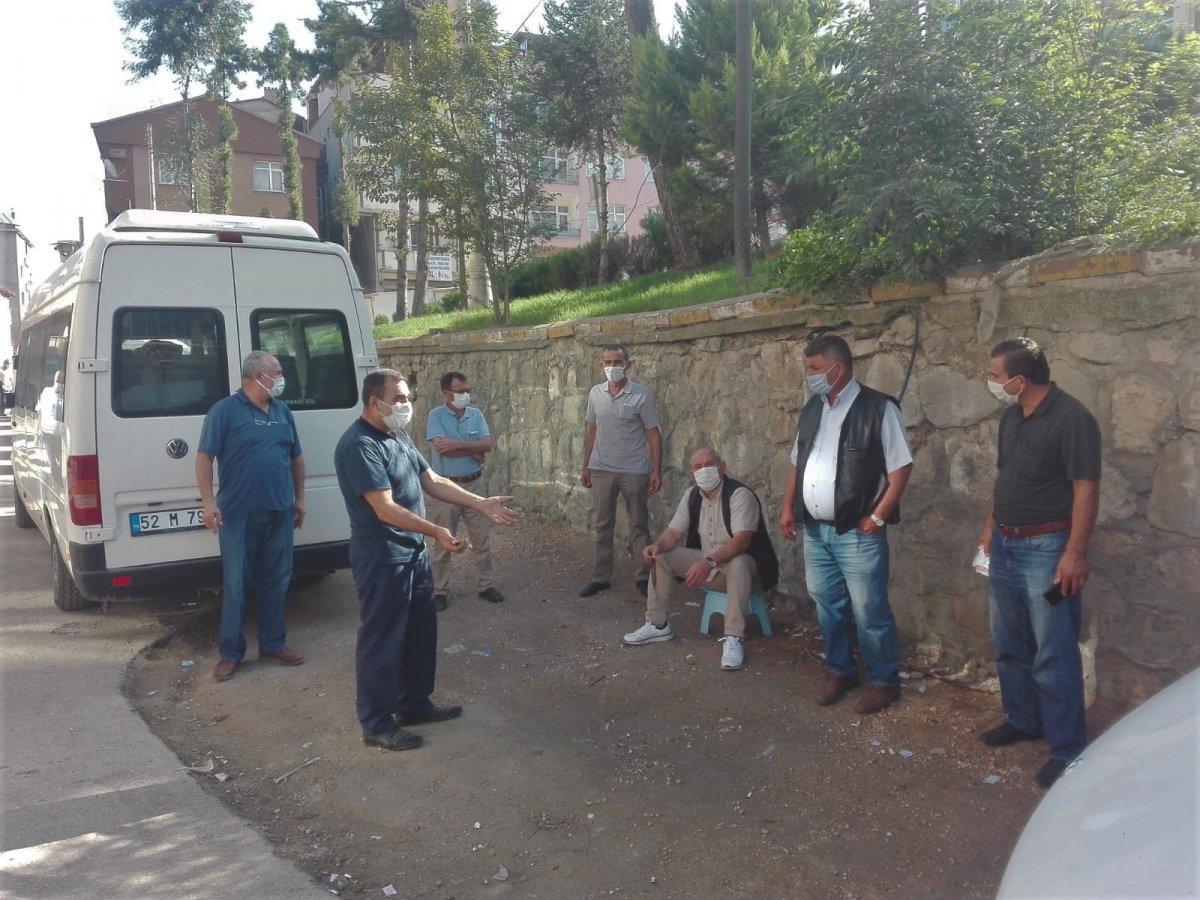 Ordu'da şoförlerin durak telefonu için bulduğu şaşırtıcı çözüm