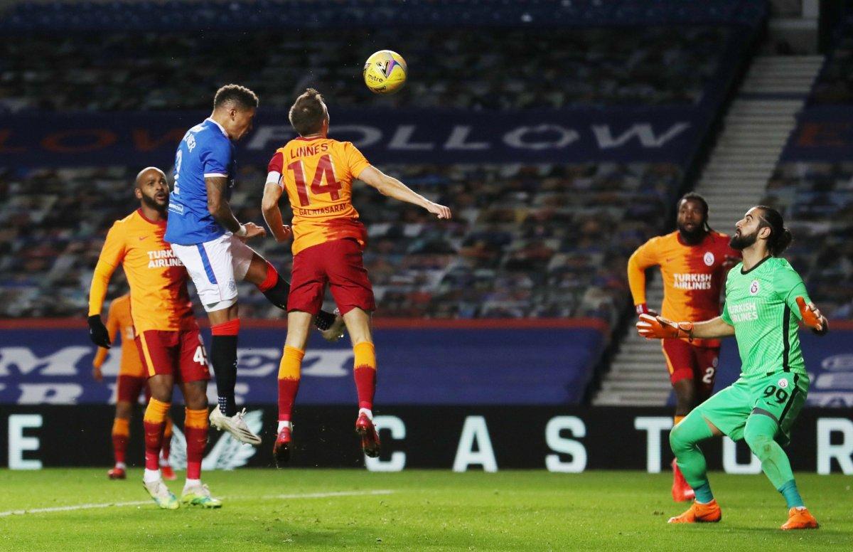 Rangers'a yenilen Galatasaray Avrupa'ya veda etti