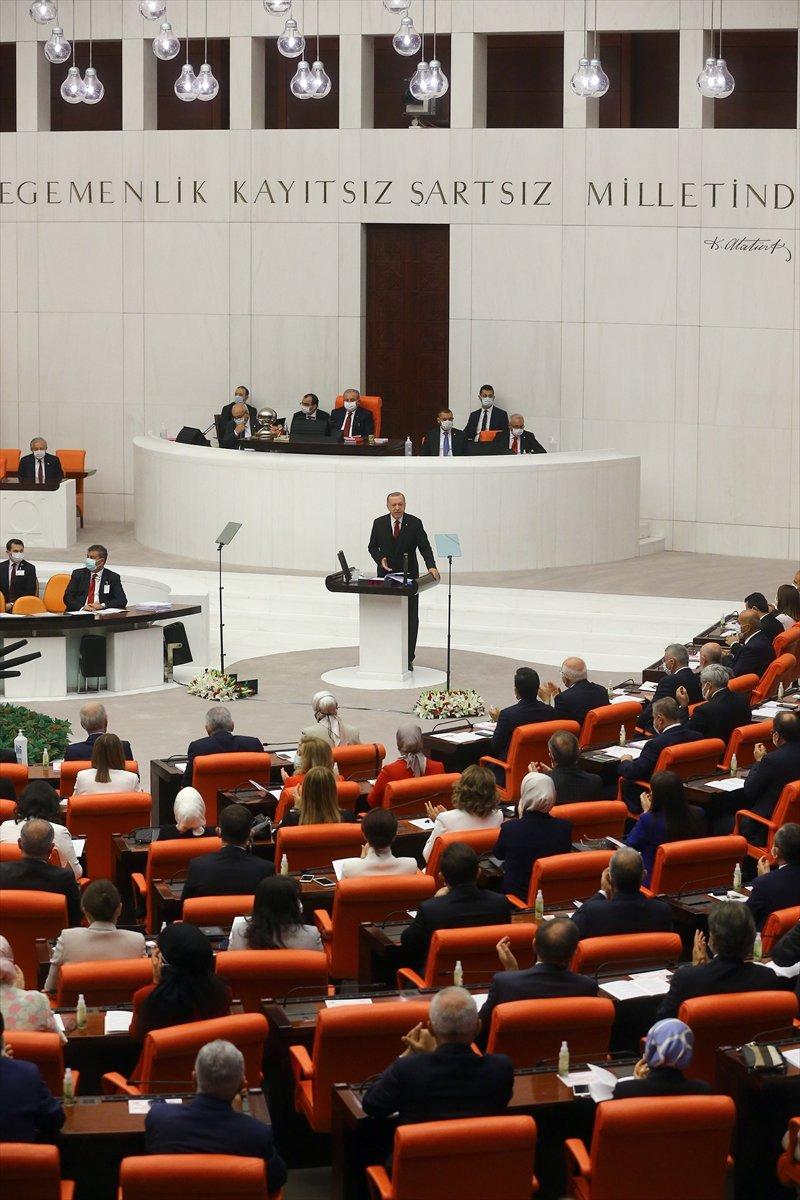 Cumhurbaşkanı Erdoğan, Meclis'te
