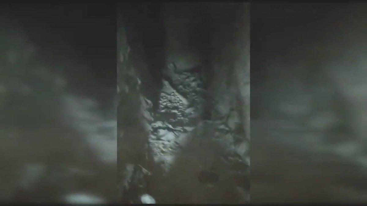 Irak'ın kuzeyinde, PKK’ya ait iki girişli mağara tespit edildi