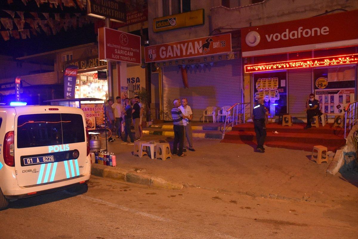Adana'da arkadaşı tarafından vurulan kişi ağır yaralandı