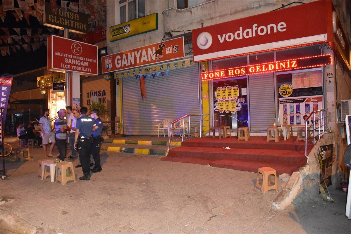 Adana'da arkadaşı tarafından vurulan kişi ağır yaralandı