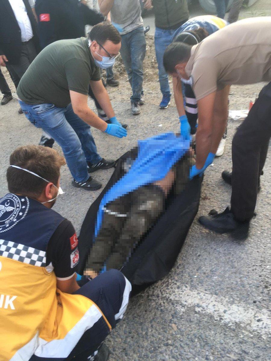 Kütahya’da kamyona çarpan motosiklet sürücüsü hayatını kaybetti